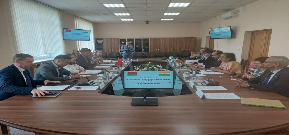 Visit of delegation led by Secretary, DSIR alongwith members from CSIR and other organisations to Minsk during 20-23 May, 2023