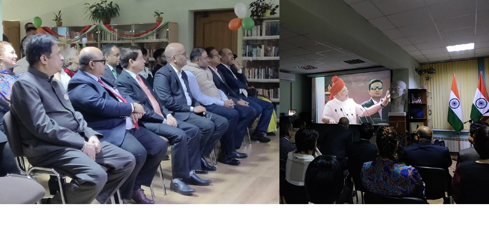On the occasion of the 75th Republic Day, Ambassador hoisted the national flag and addressed the gathering of Indian community and friends of India in Belarus.   A short film on Swachh Bharat was screened on the occasion.