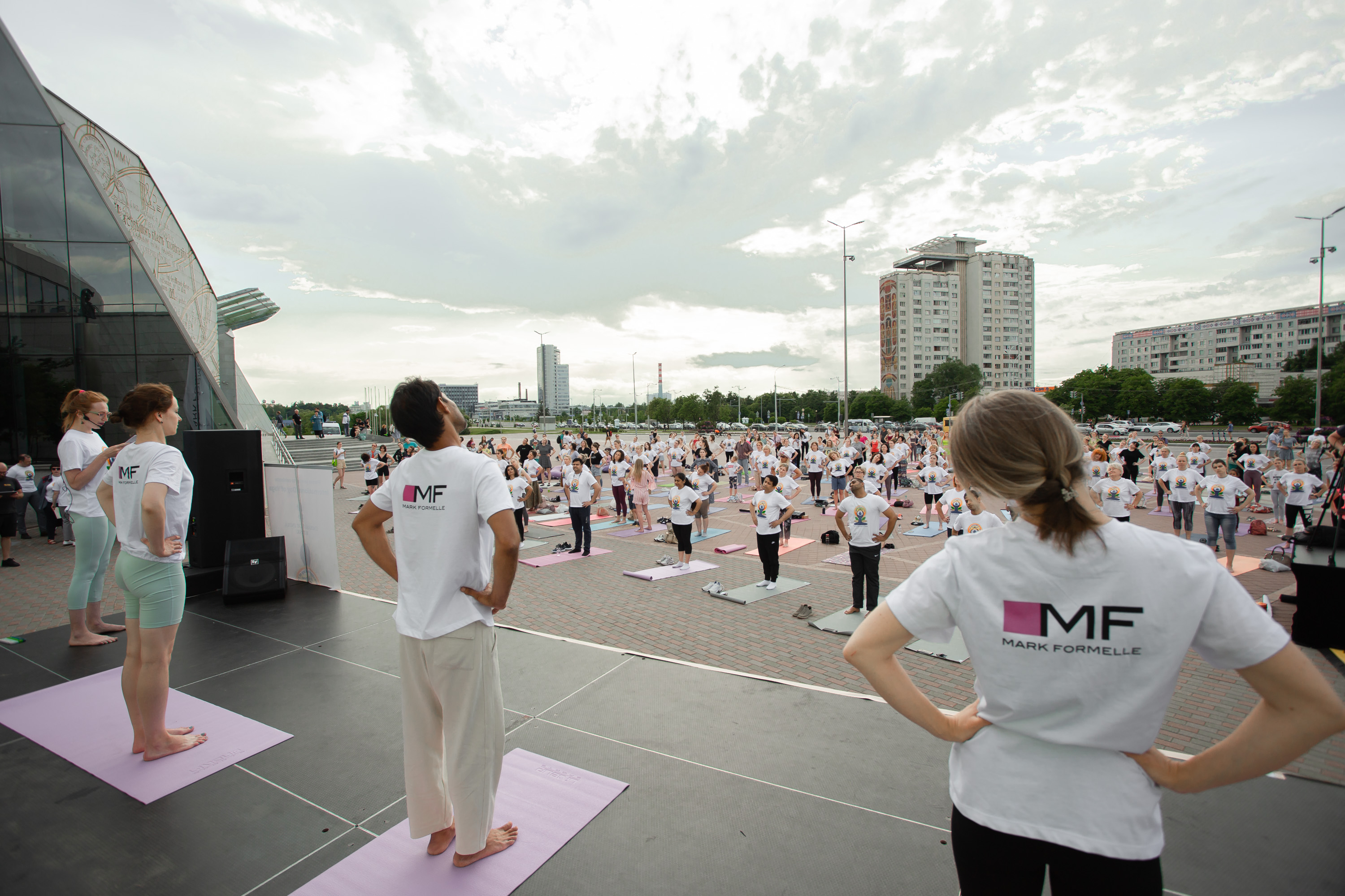 8th International Day of Yoga in Minsk, Belarus